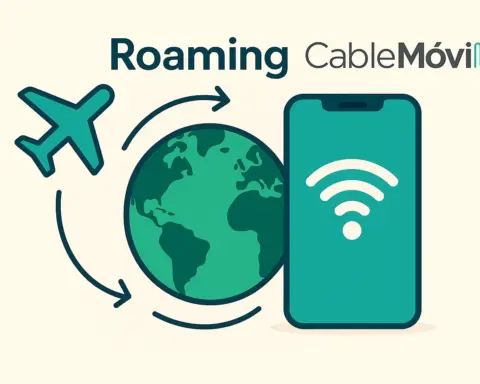Portada para el roaming con la operadora CableMóvil.