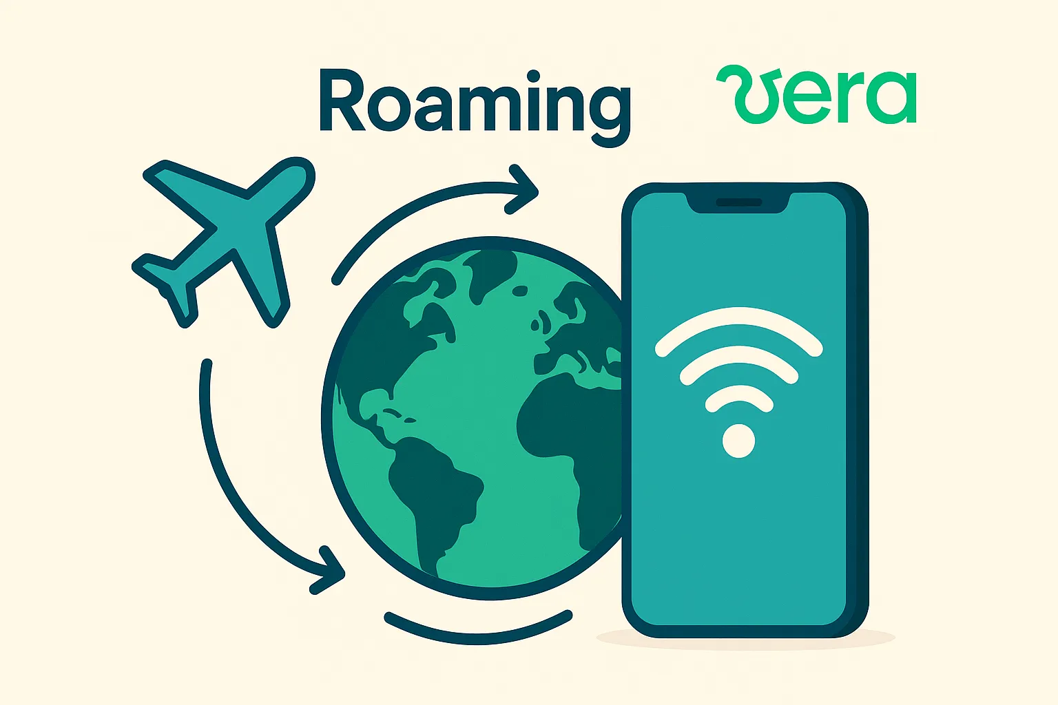Portada para el roaming en la compañía Vera.